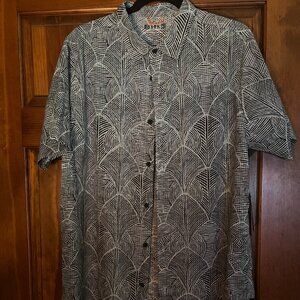 NWT Men's Roark Bless Up Shirt - Size L - Agave Blue